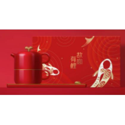 故宫有鲤创意茶具