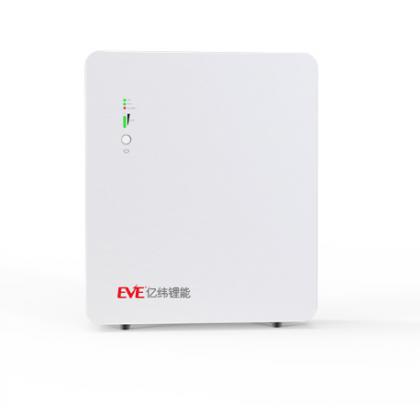 亿纬锂能5120Wh51.2V100Ah壁挂式大容量储能